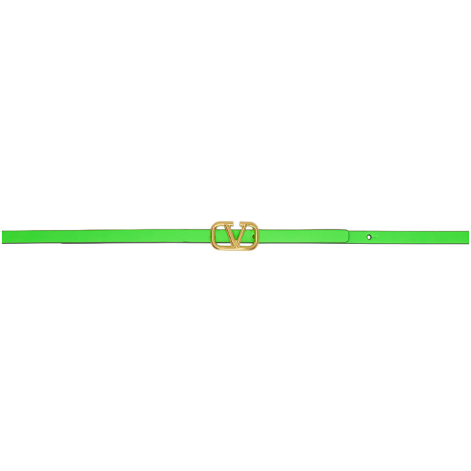 VALENTINO Green Valentino Garavani VLogo Belt