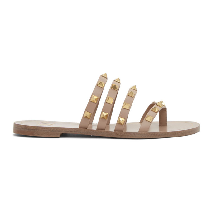 pink valentino sandals