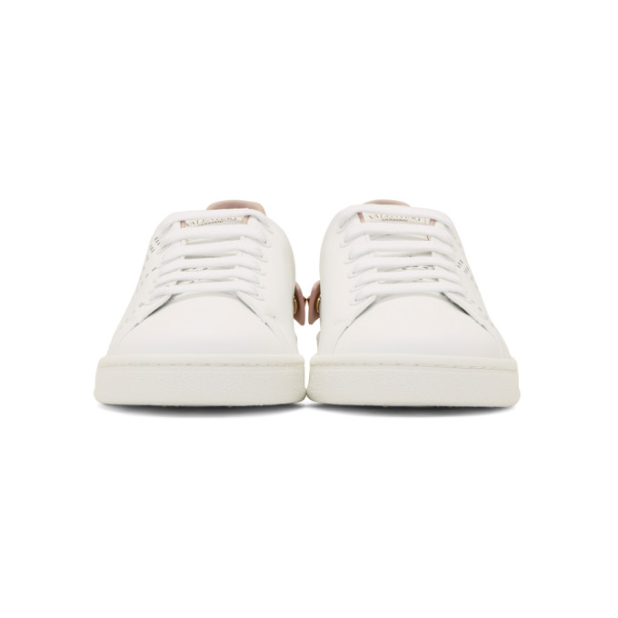VALENTINO VALENTINO WHITE VALENTINO GARAVANI VLOGO BACKNET SNEAKERS