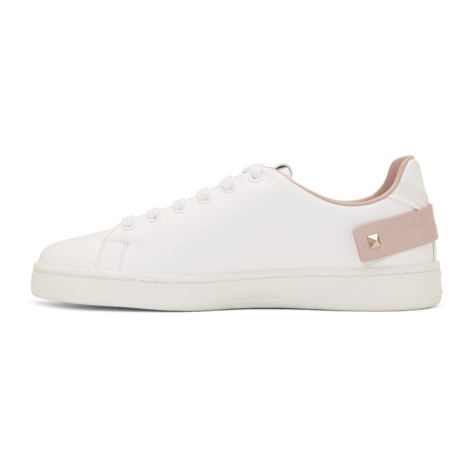 VALENTINO VALENTINO WHITE VALENTINO GARAVANI VLOGO BACKNET SNEAKERS