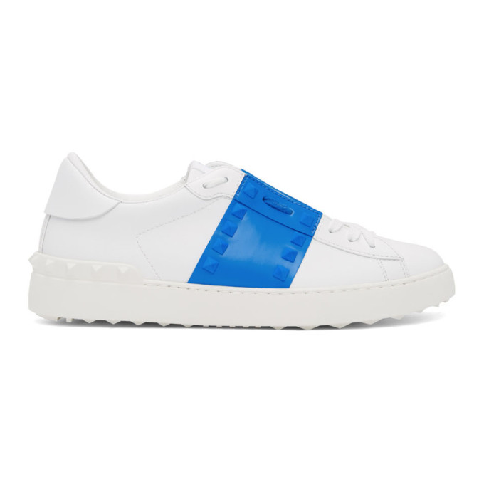 valentino open sneaker blue