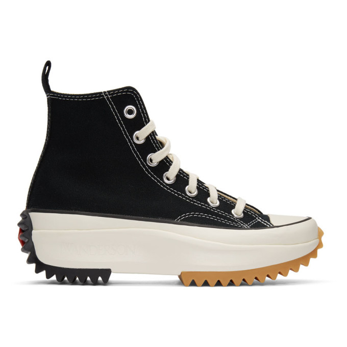 Jw Anderson Black Converse Edition Run Star Hike Sneakers | ModeSens