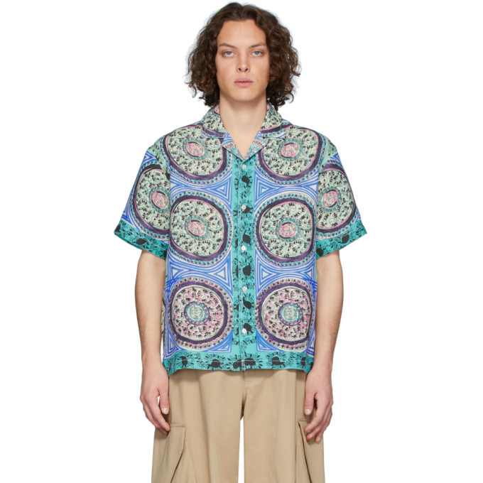 JW ANDERSON JW ANDERSON MULTICOLOR MYSTIC PAISLEY SHIRT