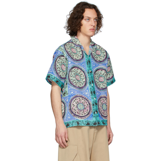 JW ANDERSON JW ANDERSON MULTICOLOR MYSTIC PAISLEY SHIRT