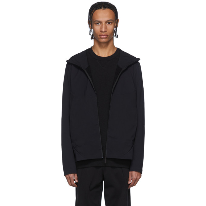 VEILANCE VEILANCE BLACK DYADIC HOODIE JACKET