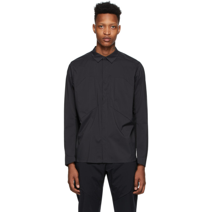 Veilance Demlo Water Resistant Nylon Overshirt In Clay | ModeSens