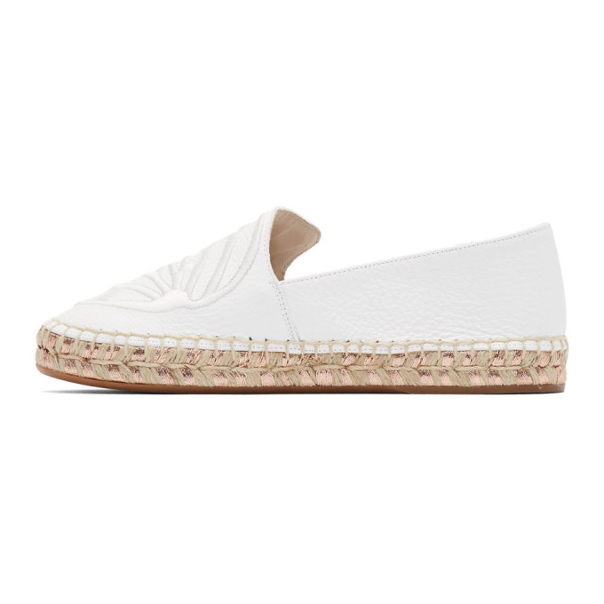 SOPHIA WEBSTER SOPHIA WEBSTER WHITE BUTTERFLY ESPADRILLES