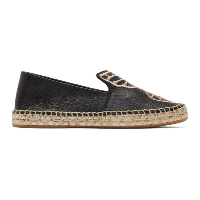 SOPHIA WEBSTER SOPHIA WEBSTER BLACK BUTTERFLY ESPADRILLES