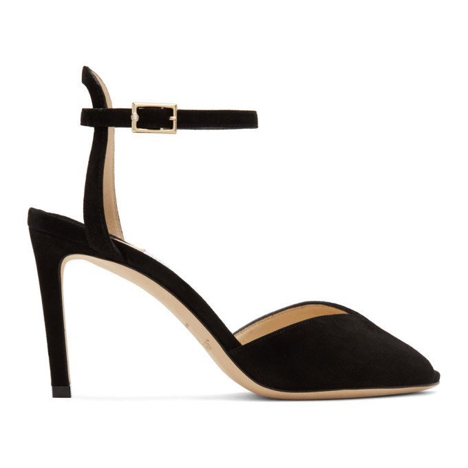 jimmy choo black suede