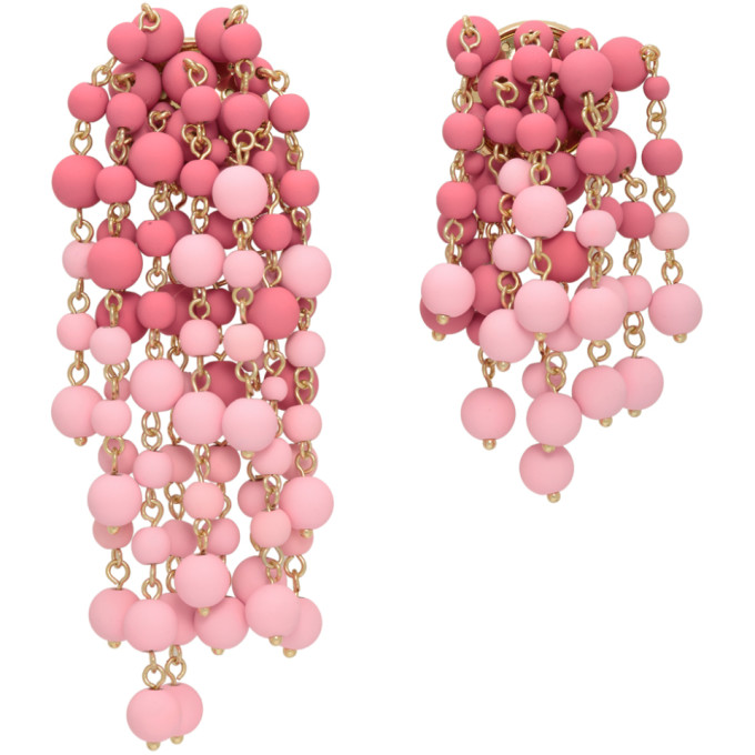 JACQUEMUS JACQUEMUS PINK LES MIMOSAS EARRINGS