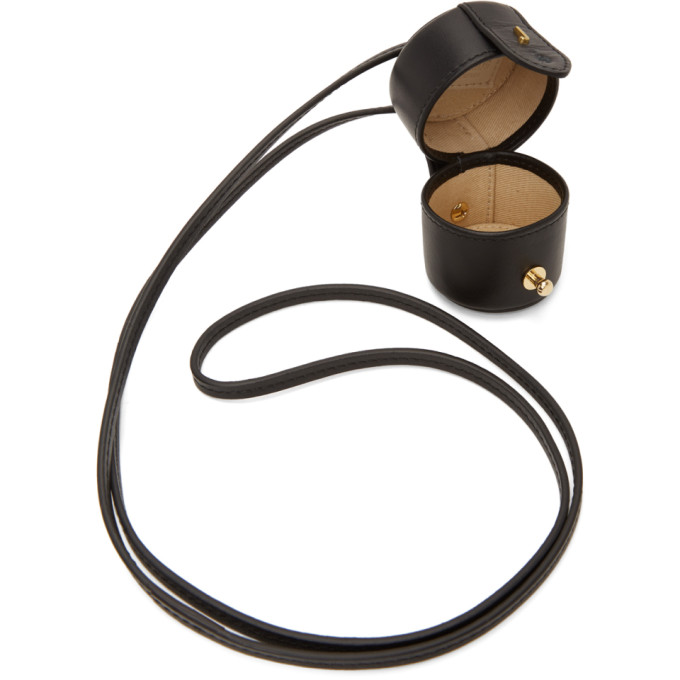 JACQUEMUS BLACK MICRO 'LE VANITY' BAG