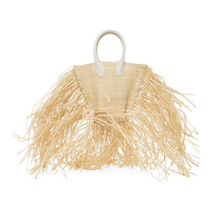 JACQUEMUS Tan 'Le Petit Baci' Pouch