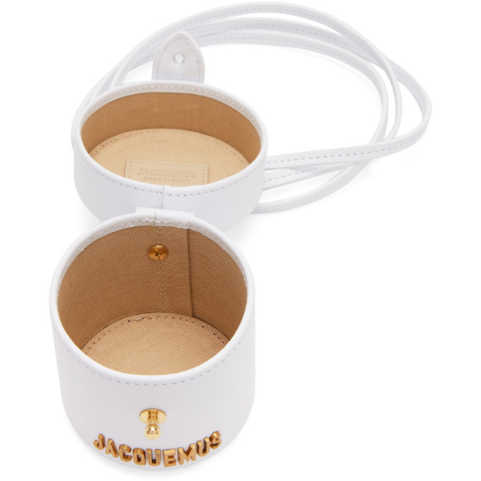 JACQUEMUS JACQUEMUS WHITE LE VANITY BAG