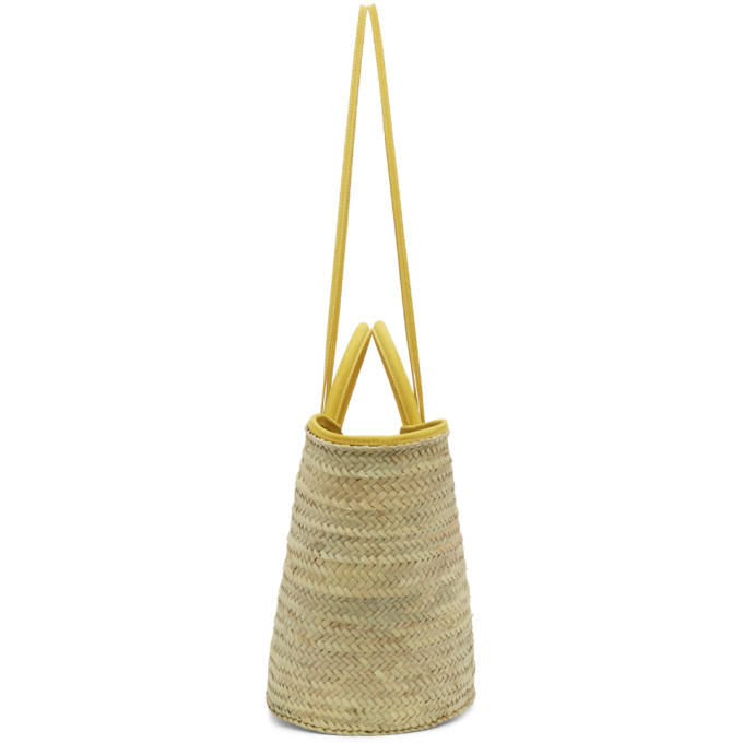 Jacquemus Le Grand Panier Soleil Woven Straw Tote Bag In ...