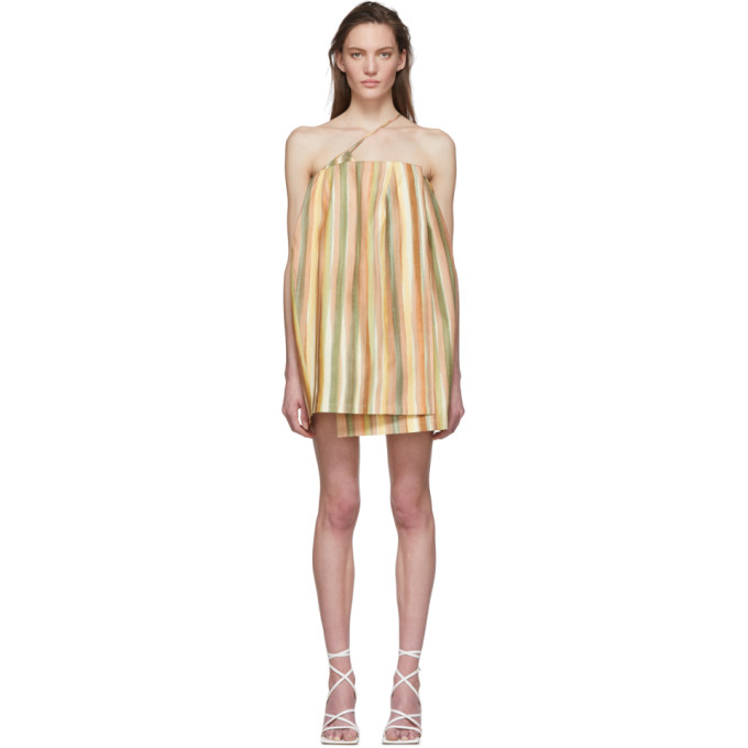 JACQUEMUS JACQUEMUS MULTICOLOR LA ROBE SOLEIL DRESS