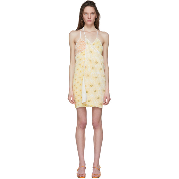 JACQUEMUS JACQUEMUS MULTICOLOR LA ROBE BOCA DRESS