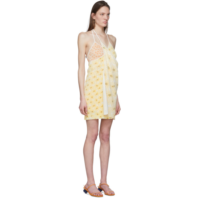 JACQUEMUS JACQUEMUS MULTICOLOR LA ROBE BOCA DRESS