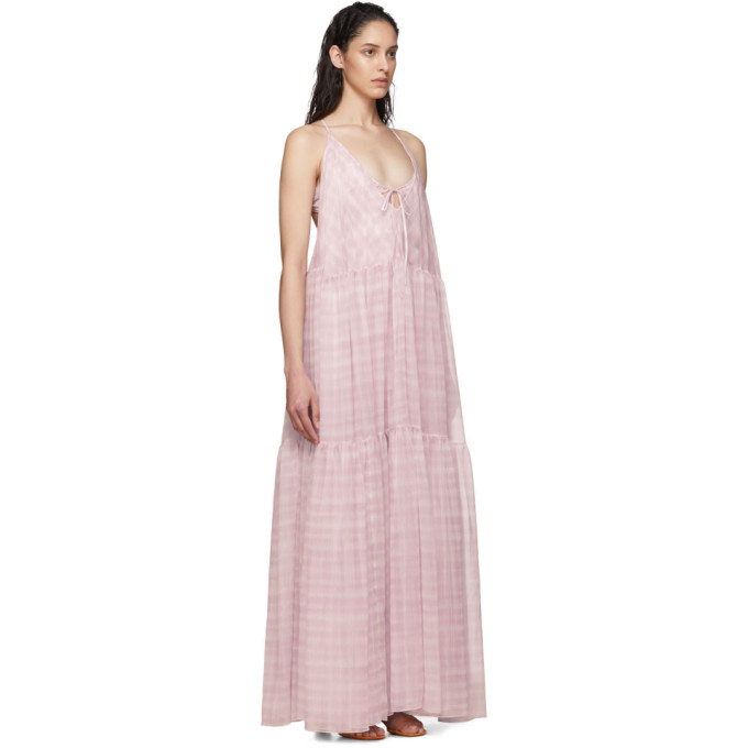 JACQUEMUS JACQUEMUS PINK LA ROBE MISTRAL DRESS