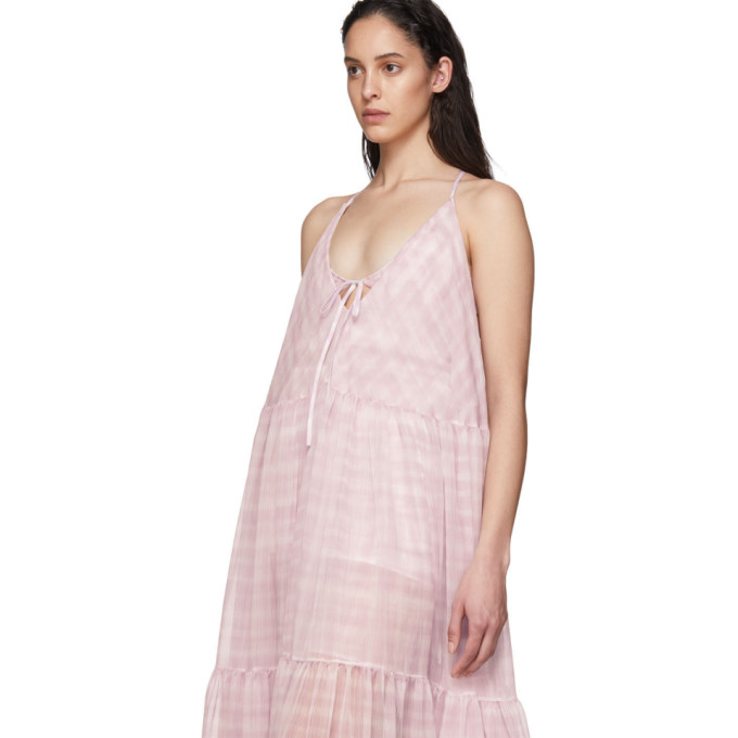 JACQUEMUS JACQUEMUS PINK LA ROBE MISTRAL DRESS