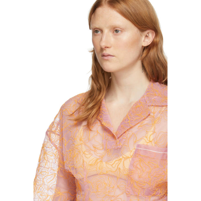 JACQUEMUS Pink 'Le Polo Lavandou' Polo