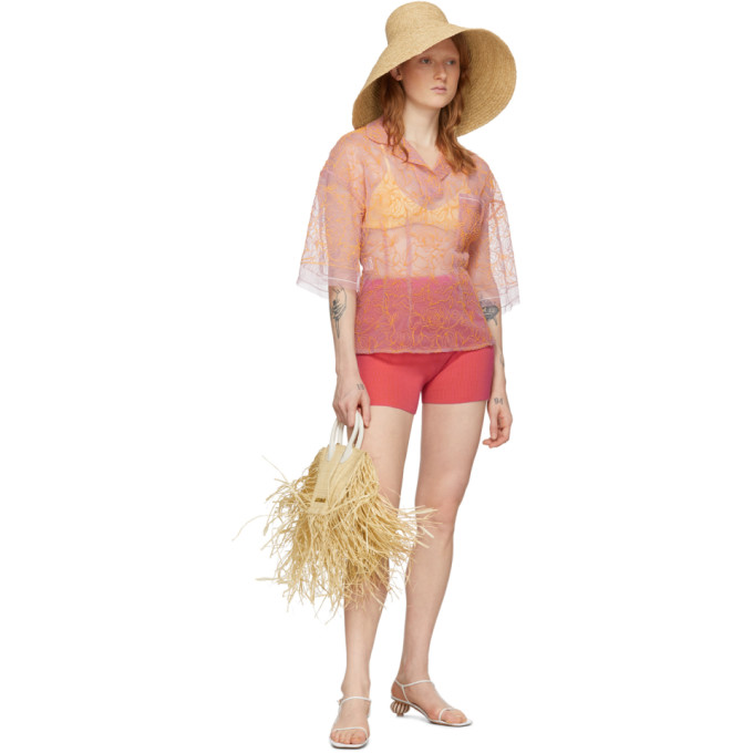 JACQUEMUS Pink 'Le Polo Lavandou' Polo