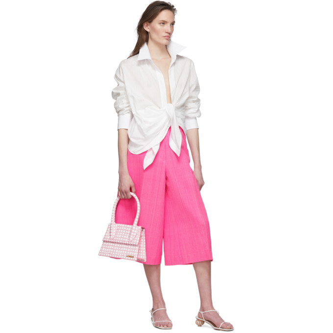 JACQUEMUS JACQUEMUS WHITE LA CHEMISE BAHIA SHIRT