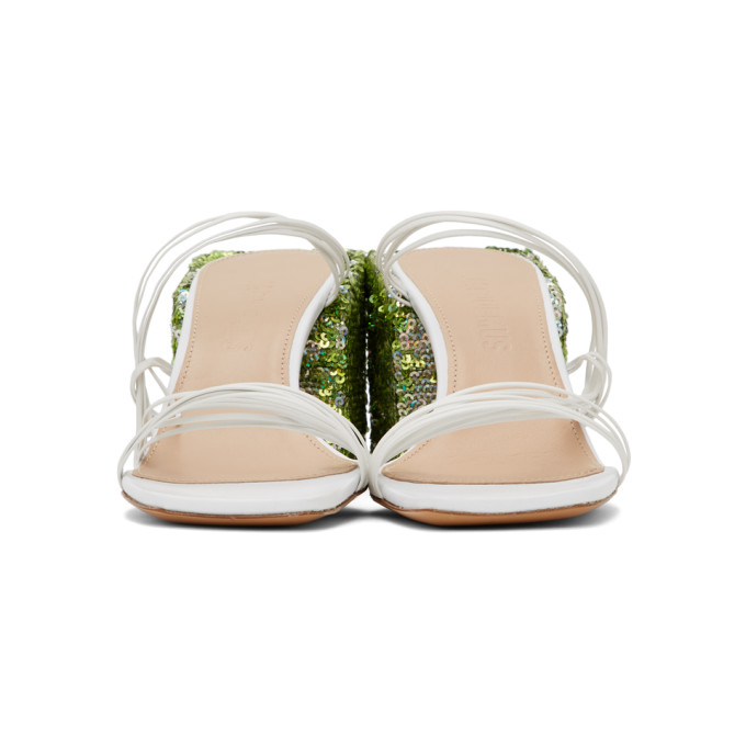 JACQUEMUS JACQUEMUS WHITE LES MULES ESTELLO SANDALS