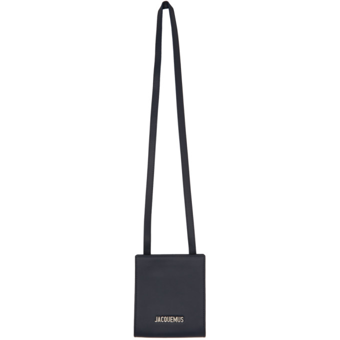 JACQUEMUS JACQUEMUS NAVY LE GADJO WALLET