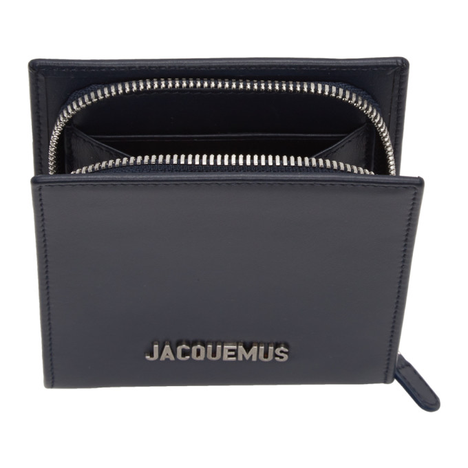 JACQUEMUS JACQUEMUS NAVY LE GADJO WALLET