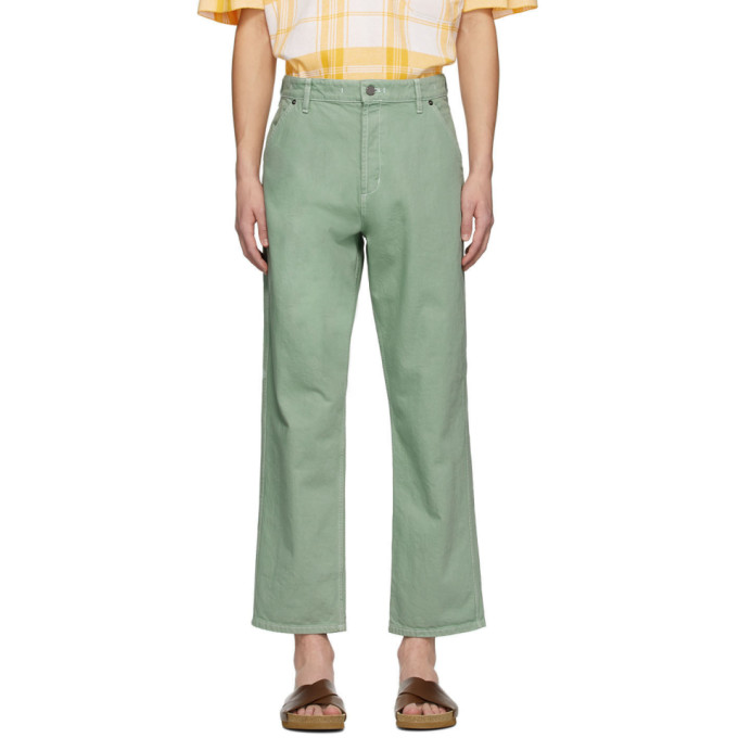 JACQUEMUS JACQUEMUS GREEN LE DE NIMES JEANS