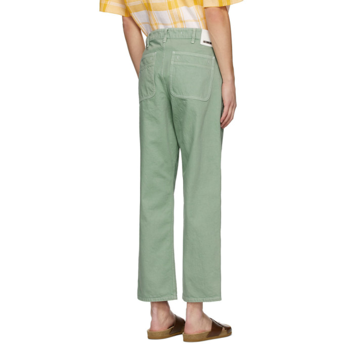 JACQUEMUS JACQUEMUS GREEN LE DE NIMES JEANS