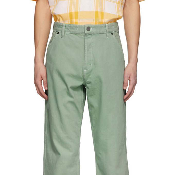 JACQUEMUS JACQUEMUS GREEN LE DE NIMES JEANS