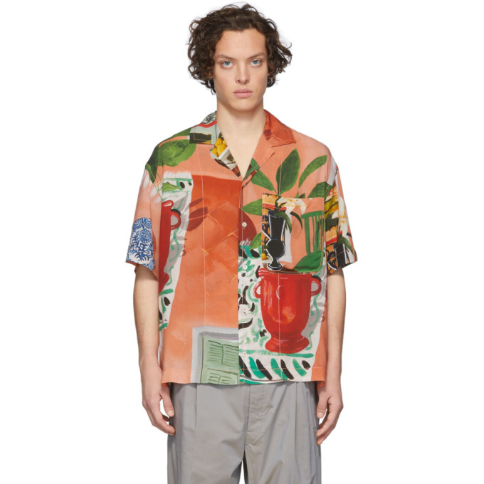 JACQUEMUS JACQUEMUS MULTICOLOR LA CHEMISE JEAN SHORT SLEEVE SHIRT