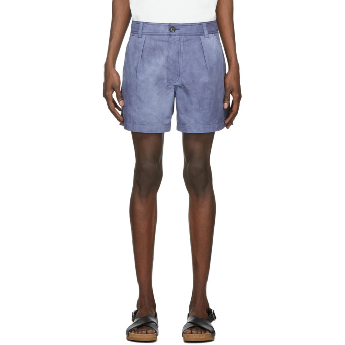 JACQUEMUS JACQUEMUS NAVY LE SHORT TENNIS SHORTS