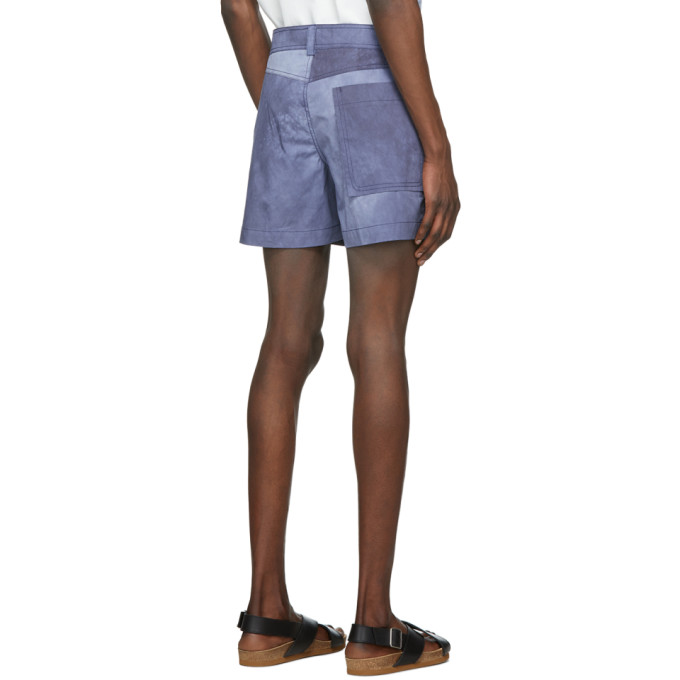 JACQUEMUS JACQUEMUS NAVY LE SHORT TENNIS SHORTS