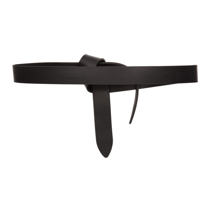 ISABEL MARANT BLACK LECCE BELT