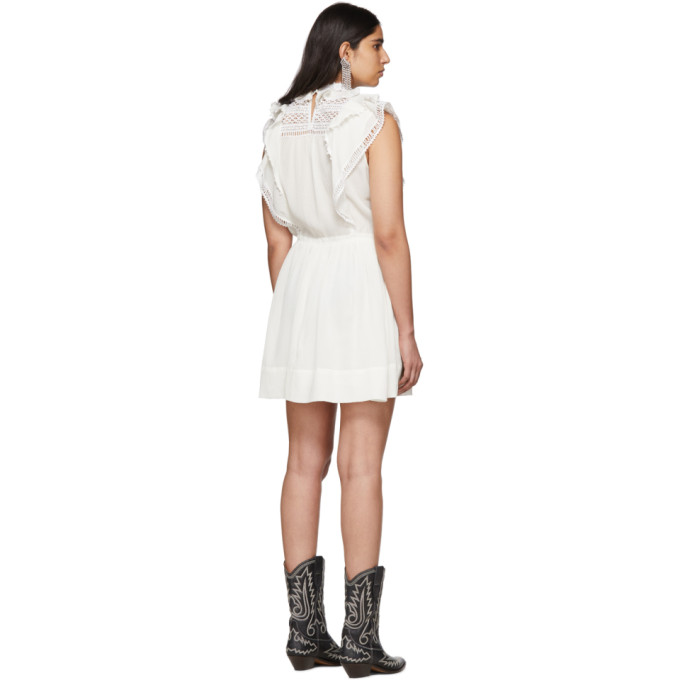 ISABEL MARANT ISABEL MARANT WHITE IANELIA DRESS