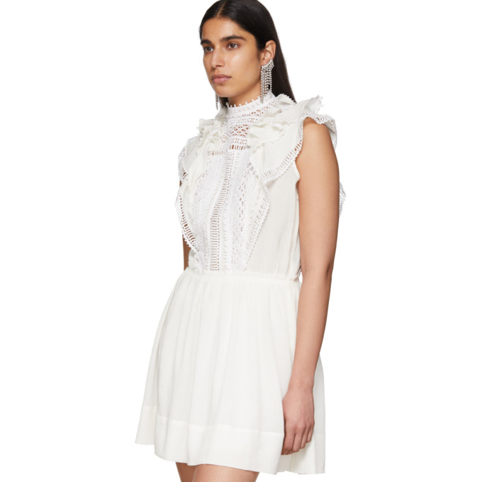 ISABEL MARANT ISABEL MARANT WHITE IANELIA DRESS