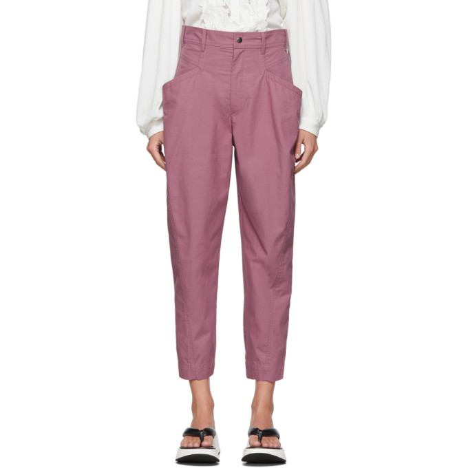 Isabel Marant Purple Gubaia Trousers 