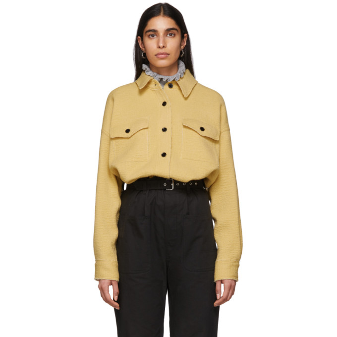 ISABEL MARANT ISABEL MARANT YELLOW DENNAO SHIRT