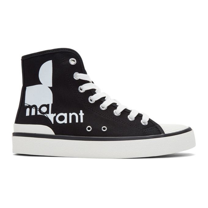 ISABEL MARANT BLACK BENKEEN SNEAKERS