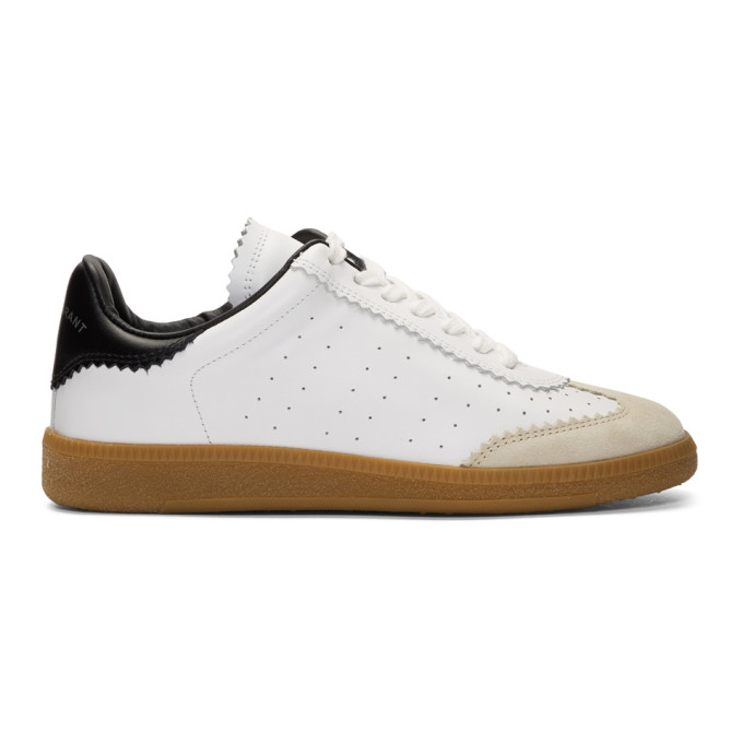 ISABEL MARANT WHITE BRYCY SNEAKERS