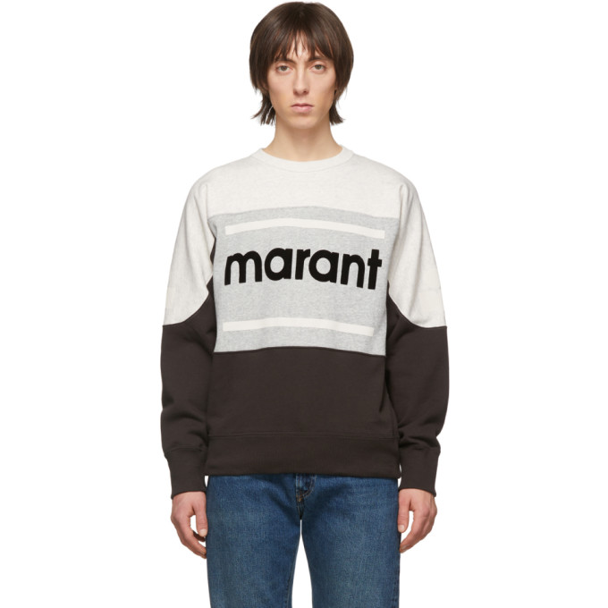 ISABEL MARANT ISABEL MARANT GREY GALLIANH SWEATSHIRT