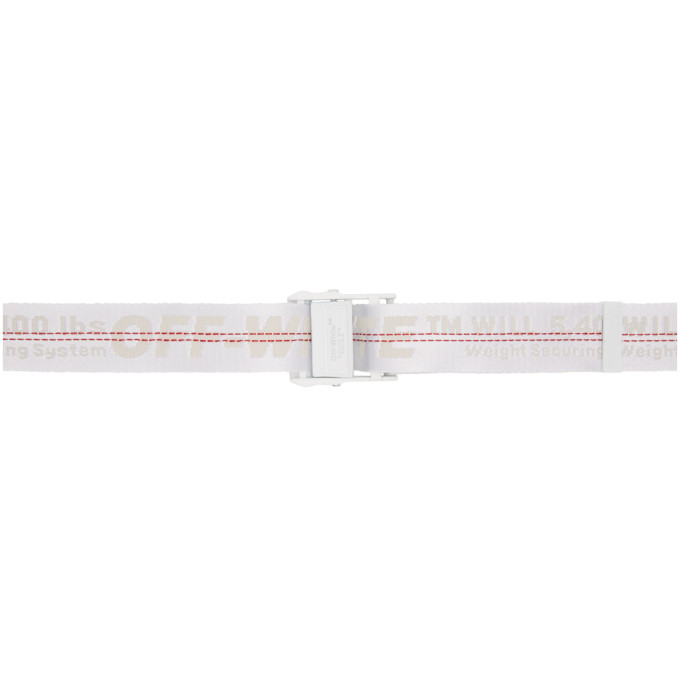 OFF-WHITE WHITE CLASSIC INDUSTRIAL BELT