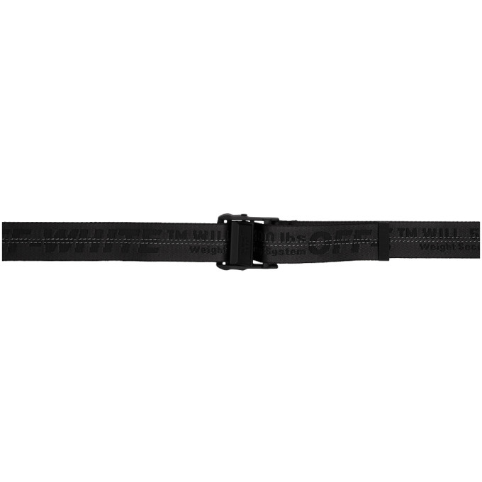 OFF-WHITE OFF-WHITE BLACK CLASSIC INDUSTRIAL BELT
