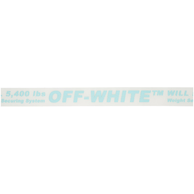 OFF-WHITE Transparent Rubber Industrial Belt