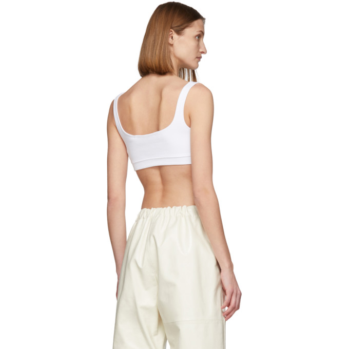OFF-WHITE OFF-WHITE WHITE RIB TANK TOP