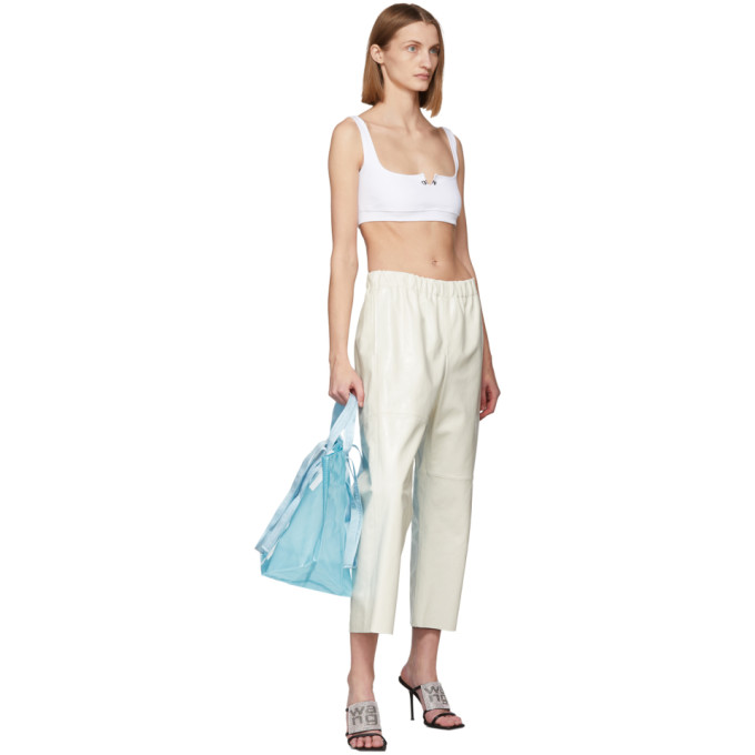 OFF-WHITE OFF-WHITE WHITE RIB TANK TOP