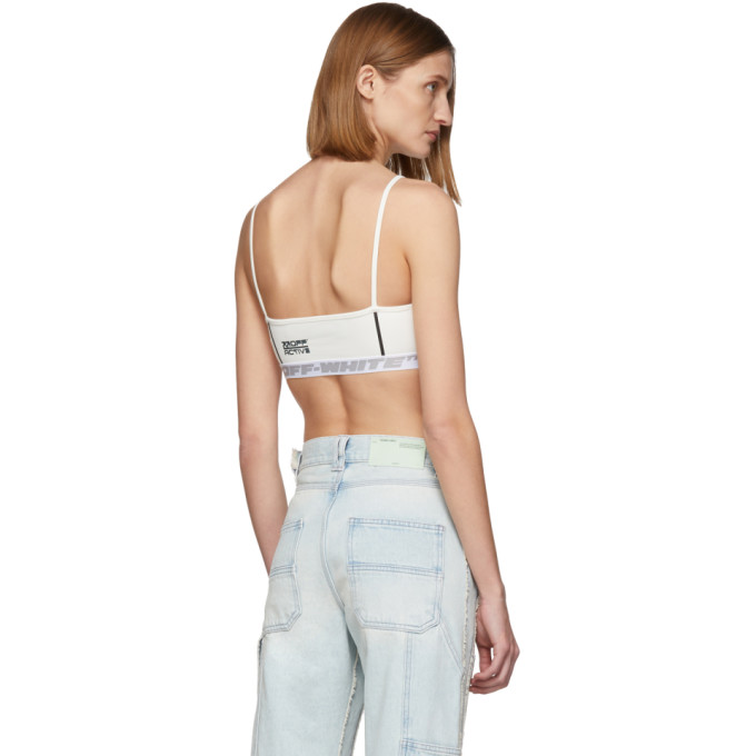 OFF-WHITE OFF-WHITE WHITE OFF ACTIVE BRA