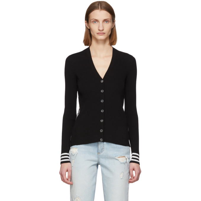 OFF-WHITE OFF-WHITE BLACK INDUSTRIAL CARDIGAN